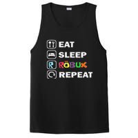 Eat Sleep Robux Repeat Noob And Professional Gamer Gift PosiCharge Competitor Tank