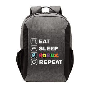 Eat Sleep Robux Repeat Noob And Professional Gamer Gift Vector Backpack