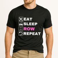 Eat Sleep Row Repeat, Erg Rowing Crew, Rowing Oar, Row Crew Performance Shirt