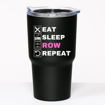 Eat Sleep Row Repeat, Erg Rowing Crew, Rowing Oar, Row Crew Tumbler