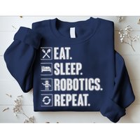 Eat Sleep Robotics Repeat Vintage Engineer Gift Sweatshirt