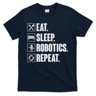 Eat Sleep Robotics Repeat Vintage Engineer Gift T-Shirt