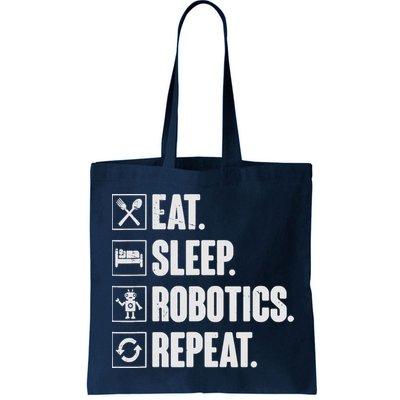 Eat Sleep Robotics Repeat Vintage Engineer Gift Bag