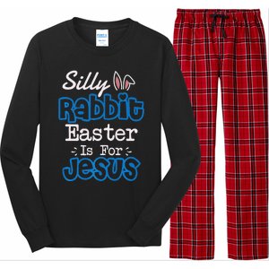 Easter Silly Rabbit Easter Is For Jesus Premium Long Sleeve Pajama Set