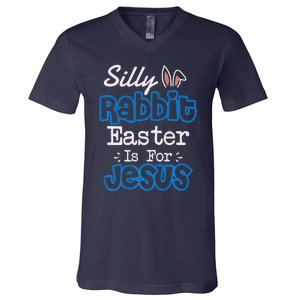 Easter Silly Rabbit Easter Is For Jesus Premium V-Neck T-Shirt