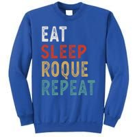 Eat Sleep Roque Repeat Funny Roque Player Gift Idea Vintage Gift Sweatshirt