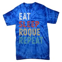 Eat Sleep Roque Repeat Funny Roque Player Gift Idea Vintage Gift Tie-Dye T-Shirt