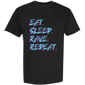 Eat Sleep Rave Repeat Garment-Dyed Heavyweight T-Shirt