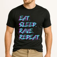 Eat Sleep Rave Repeat Cooling Performance Crew T-Shirt