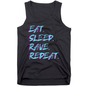 Eat Sleep Rave Repeat Tank Top