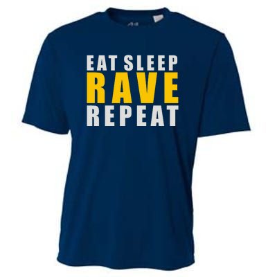 EAT SLEEP RAVE REPEAT Cooling Performance Crew T-Shirt