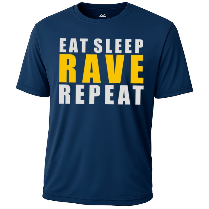 EAT SLEEP RAVE REPEAT Cooling Performance Crew T-Shirt