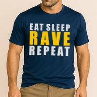 EAT SLEEP RAVE REPEAT Cooling Performance Crew T-Shirt