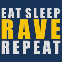 EAT SLEEP RAVE REPEAT Cooling Performance Crew T-Shirt