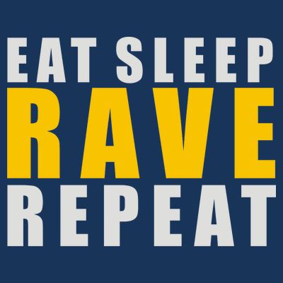 EAT SLEEP RAVE REPEAT T-Shirt