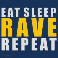 EAT SLEEP RAVE REPEAT 16 in Basic Backpack