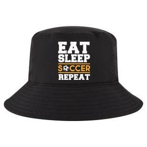 Eat Sleep Soccer Repeat Cool Soccer Player Gift Cool Comfort Performance Bucket Hat