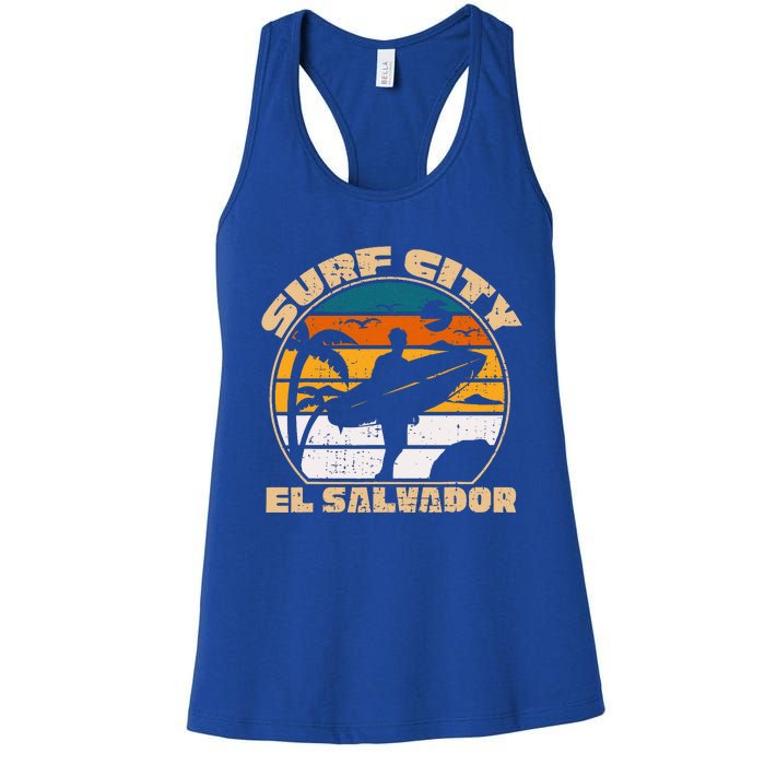 El Salvador Salvadorean Gifts El Salvadoran Roots Women's Racerback Tank