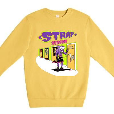 Strap Season Premium Crewneck Sweatshirt