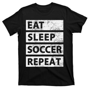 Eat Sleep Soccer Repeat T-Shirt