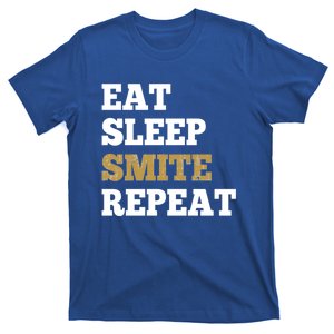 Eat Sleep Smite Repeat Gift For Rpg Roleplaying Gamers T-Shirt