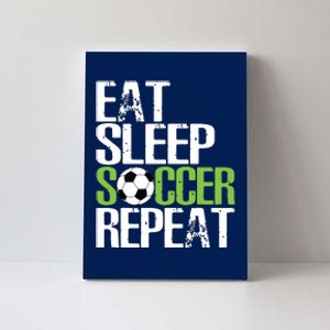 Eat Sleep Soccer Repeat Shirts Cool Sport Player Gift Canvas