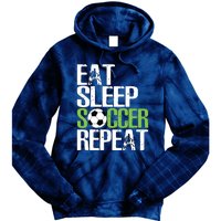 Eat Sleep Soccer Repeat Shirts Cool Sport Player Gift Tie Dye Hoodie