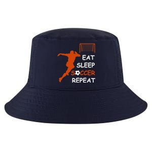 Eat Sleep Soccer Repeat funny Cool Sport Player Cool Comfort Performance Bucket Hat