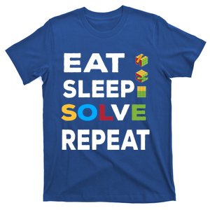 Eat Sleep Solve Repeat Rubik Game Funny Birthday Party Cute Gift T-Shirt