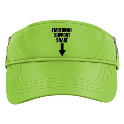 Emotional Support Snake Adult Humor Adult Drive Performance Visor