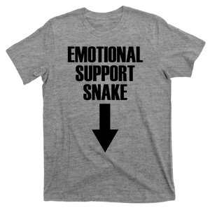 Emotional Support Snake Adult Humor T-Shirt