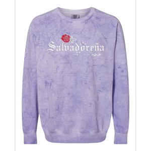 El Salvador SalvadoreñA Colorblast Crewneck Sweatshirt