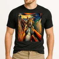 Expressionist Scream Squirrel Lovers Artistic Squirrel Performance Shirt