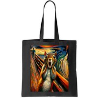 Expressionist Scream Squirrel Lovers Artistic Squirrel Bag