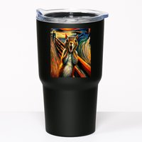 Expressionist Scream Squirrel Lovers Artistic Squirrel Tumbler