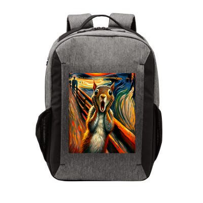 Expressionist Scream Squirrel Lovers Artistic Squirrel Vector Backpack