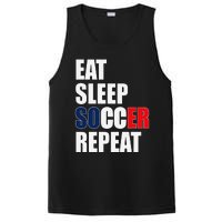 Eat Sleep Soccer Repeat Cool Soccer France Lover Player PosiCharge Competitor Tank