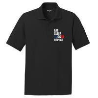 Eat Sleep Soccer Repeat Cool Soccer France Lover Player PosiCharge RacerMesh Polo