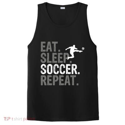 Eat Sleep Soccer Repeat - Soccer Graphic PosiCharge Competitor Tank
