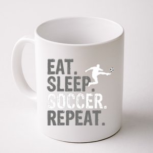 Eat Sleep Soccer Repeat - Soccer Graphic Coffee Mug