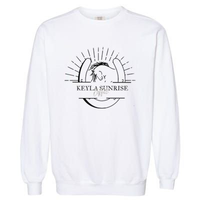 Ethereal Sunset Serenity Garment-Dyed Sweatshirt