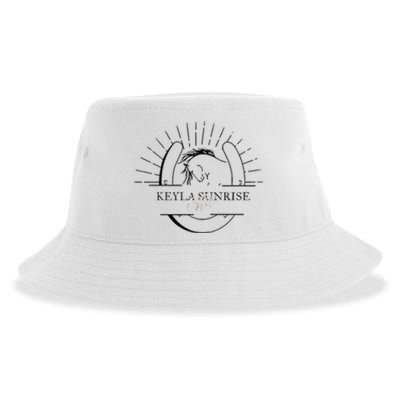 Ethereal Sunset Serenity Sustainable Bucket Hat