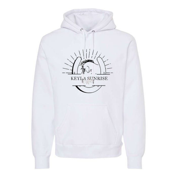 Ethereal Sunset Serenity Premium Hoodie