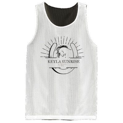 Ethereal Sunset Serenity Mesh Reversible Basketball Jersey Tank