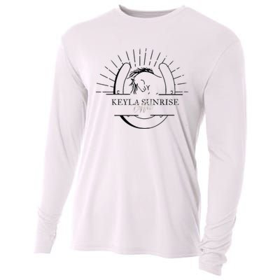 Ethereal Sunset Serenity Cooling Performance Long Sleeve Crew