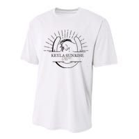 Ethereal Sunset Serenity Performance Sprint T-Shirt