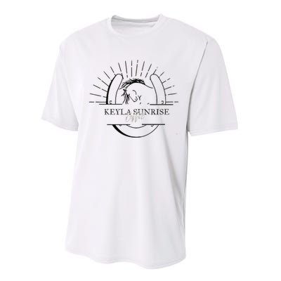 Ethereal Sunset Serenity Performance Sprint T-Shirt