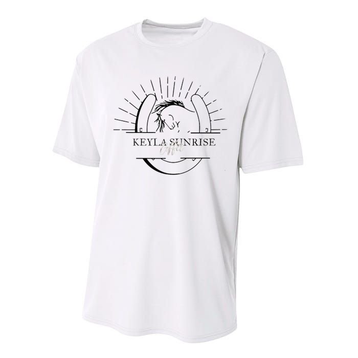 Ethereal Sunset Serenity Performance Sprint T-Shirt