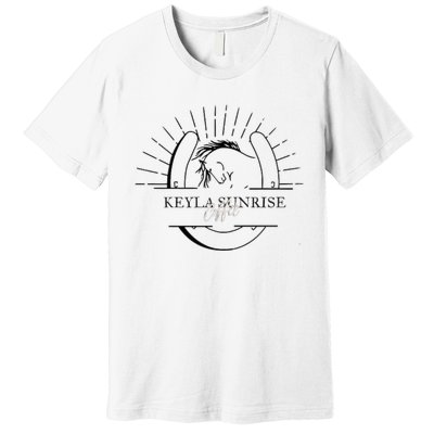 Ethereal Sunset Serenity Premium T-Shirt