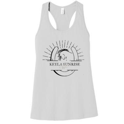 Ethereal Sunset Serenity Women's Racerback Tank